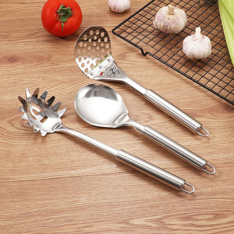 Enhance Your Culinary Experience with Thickened Stainless Steel Kitchen Utensils