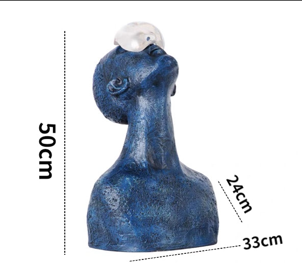 Home Creative Human Sculpture Sculpture Decorative Ornaments: Elevate Your Space