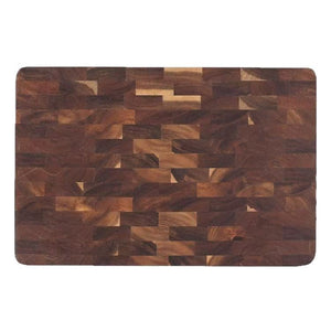 Discover the Acacia Mangium Chessboard Grid Cutting Board