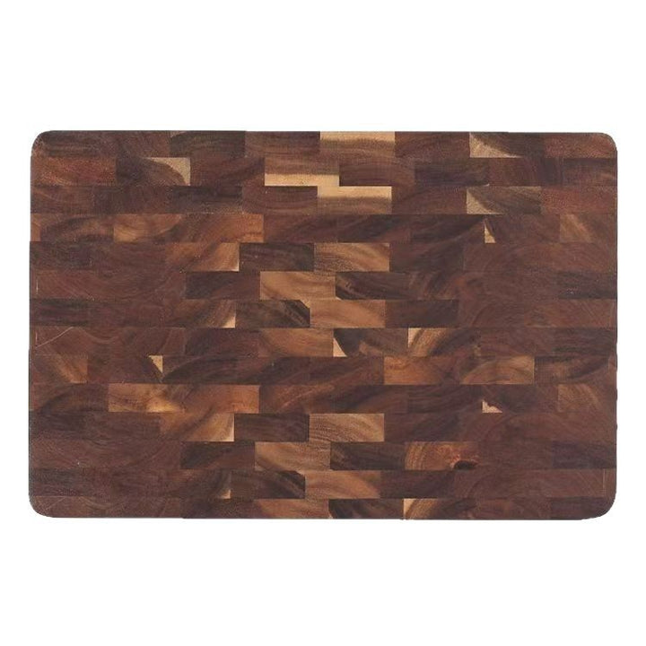 Discover the Acacia Mangium Chessboard Grid Cutting Board