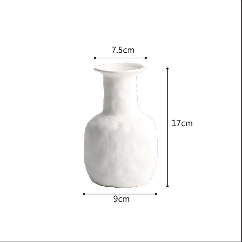 Scandinavian Style Simple Ceramic Vases Ornaments