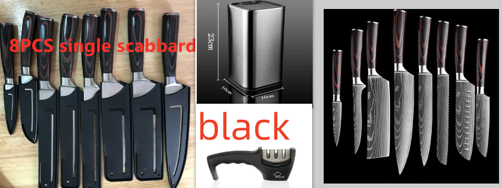 Chef Kitchen Knives Cleaver Slicing Knives