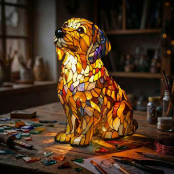 Indoor Resin Decorative Statue Lamp