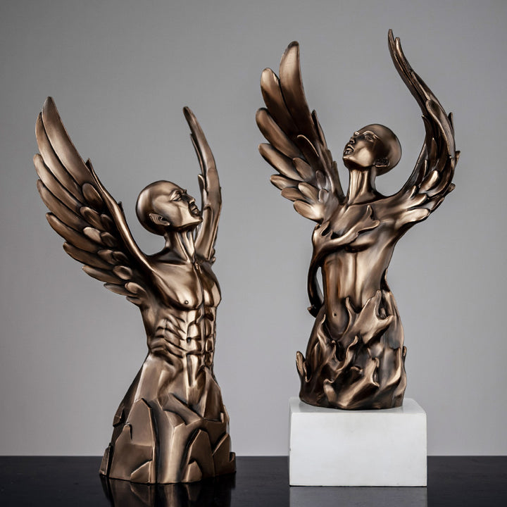 Character Sculpture Decorative Ornament