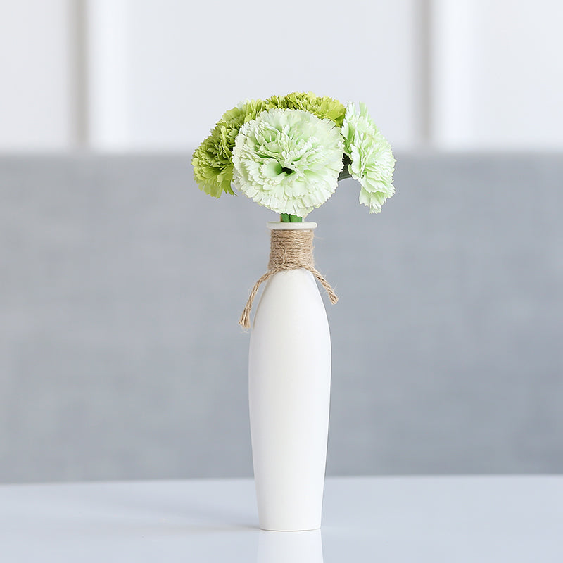Modern Artificial Dried Flower Ceramic Vase Home Decor