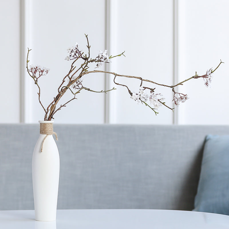 Modern Artificial Dried Flower Ceramic Vase Home Decor