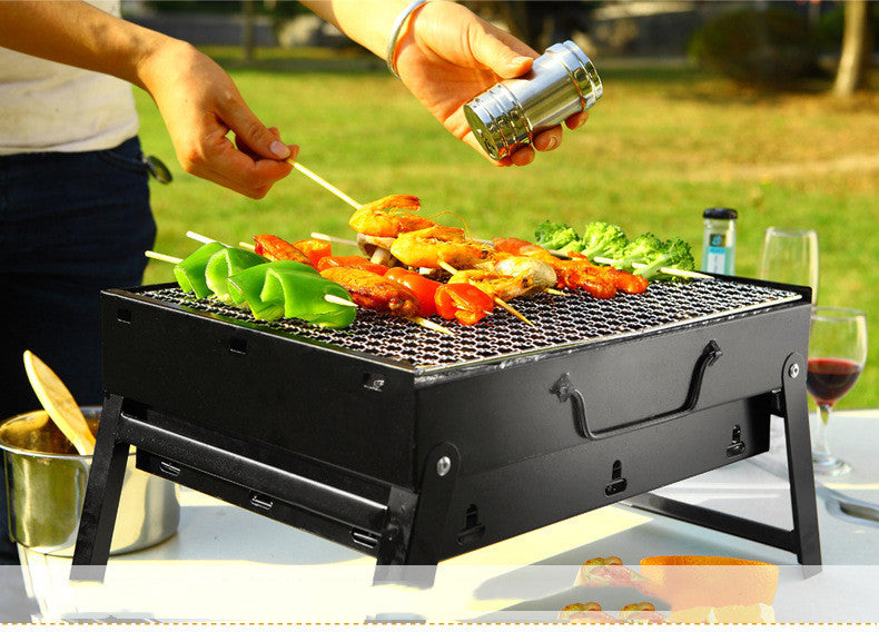 Portable Charcoal Grill BBQ Barbecue Folding Barbecue Grill