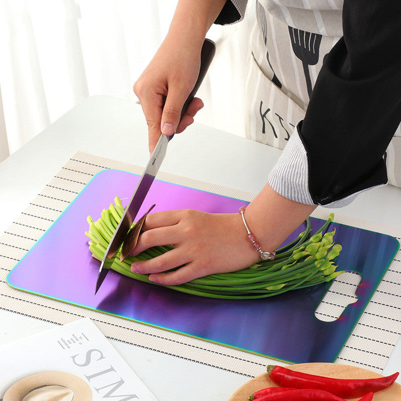New Cross-border Color Titanium-plated Cutting Board