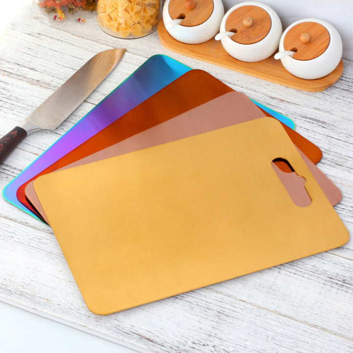 New Cross-border Color Titanium-plated Cutting Board