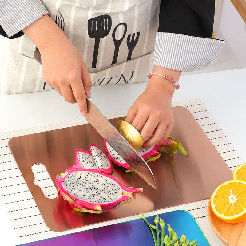 New Cross-border Color Titanium-plated Cutting Board