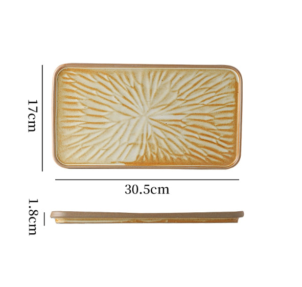Net Red Nordic Style Round Baking Pan