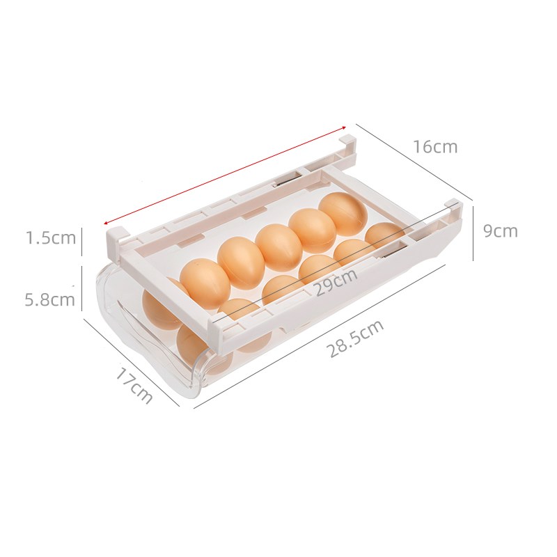 Adjustable Kitchen Refrigerator Storage Rack