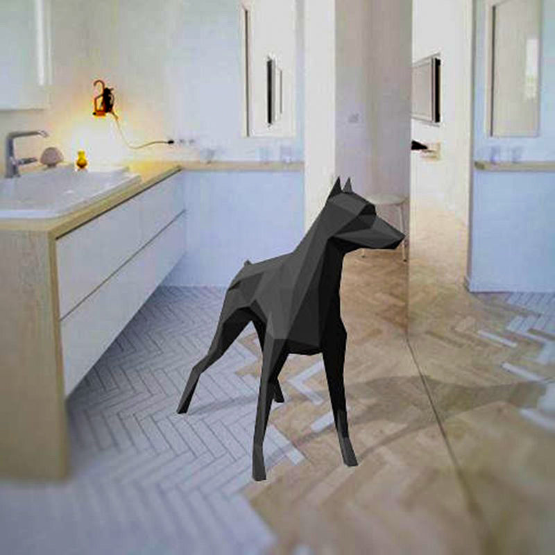 3D Paper Sculpture Model