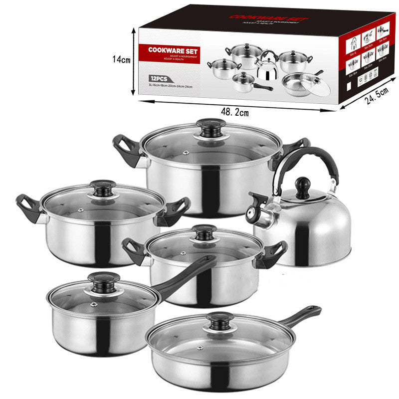 Pot Soup Pot Frying Pan With Kettle