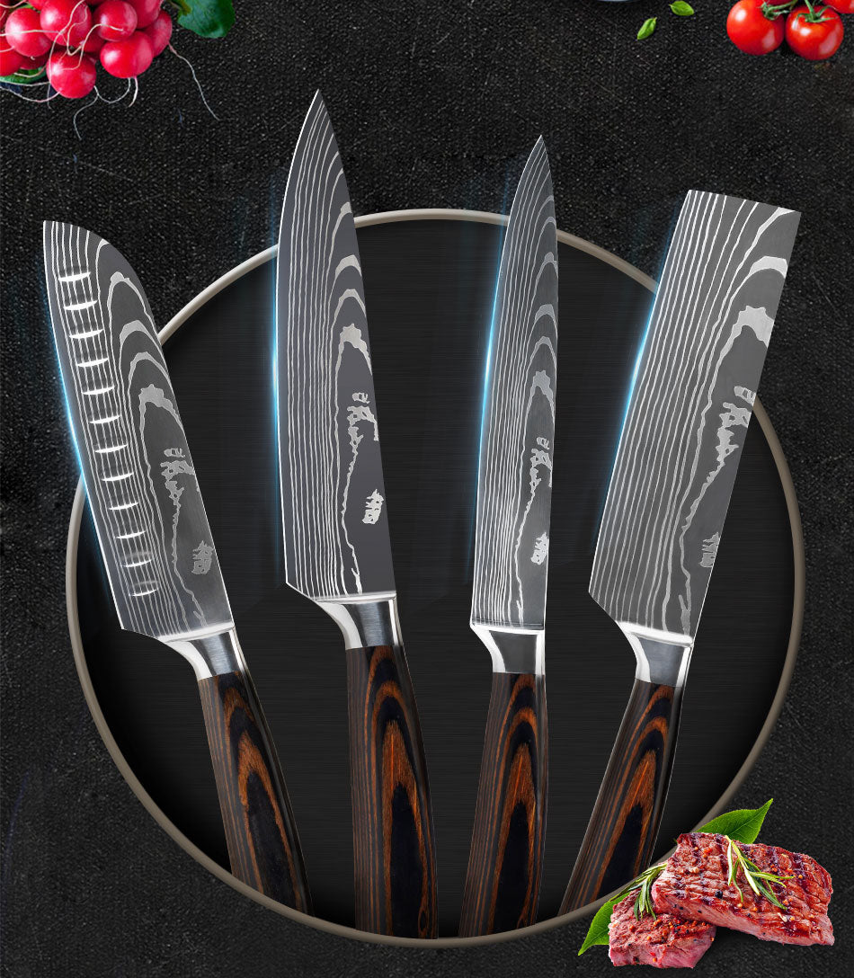 Chef Kitchen Knives Cleaver Slicing Knives