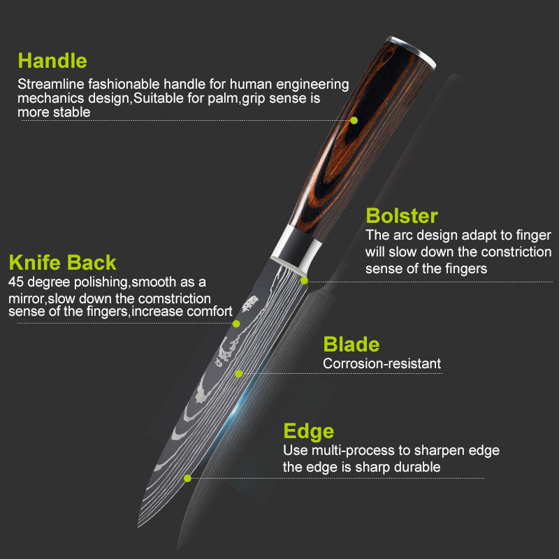 Chef Kitchen Knives Cleaver Slicing Knives