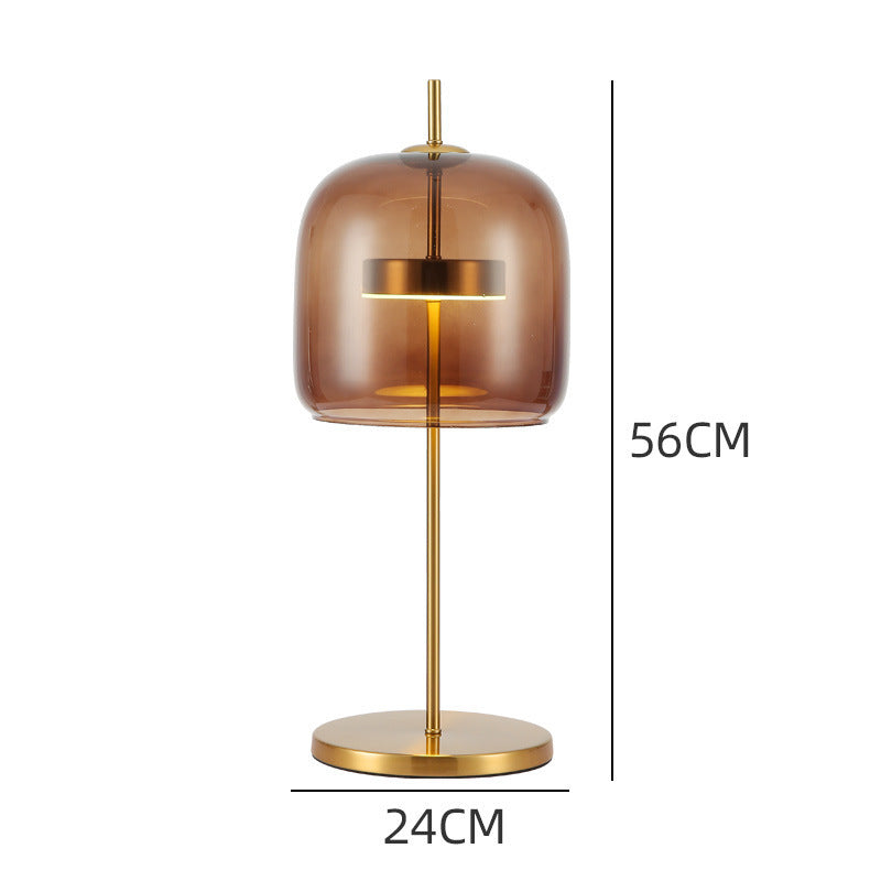 Creative Metal Bedroom Bedside Table Lamp
