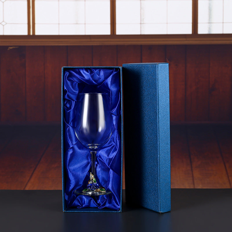 Household Enamel Colored Crystal Glass