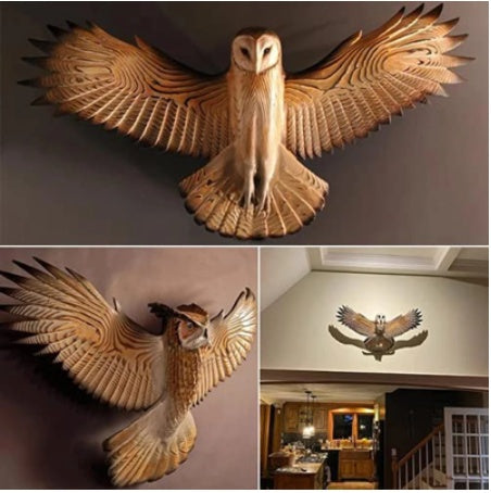 New Resin Owl Sculpture Craft