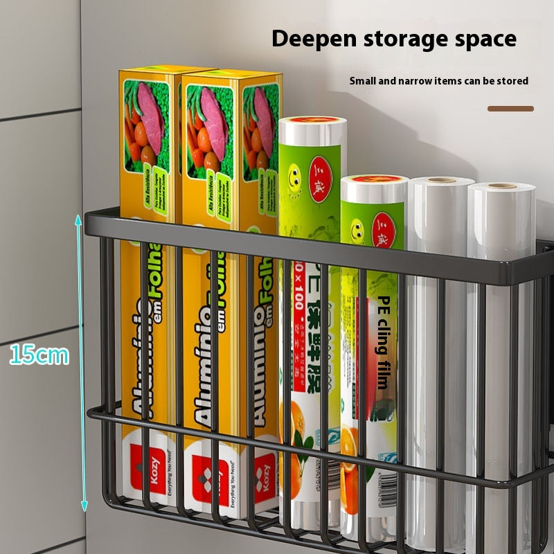 Kitchen Refrigerator Magnetic Storage Rack