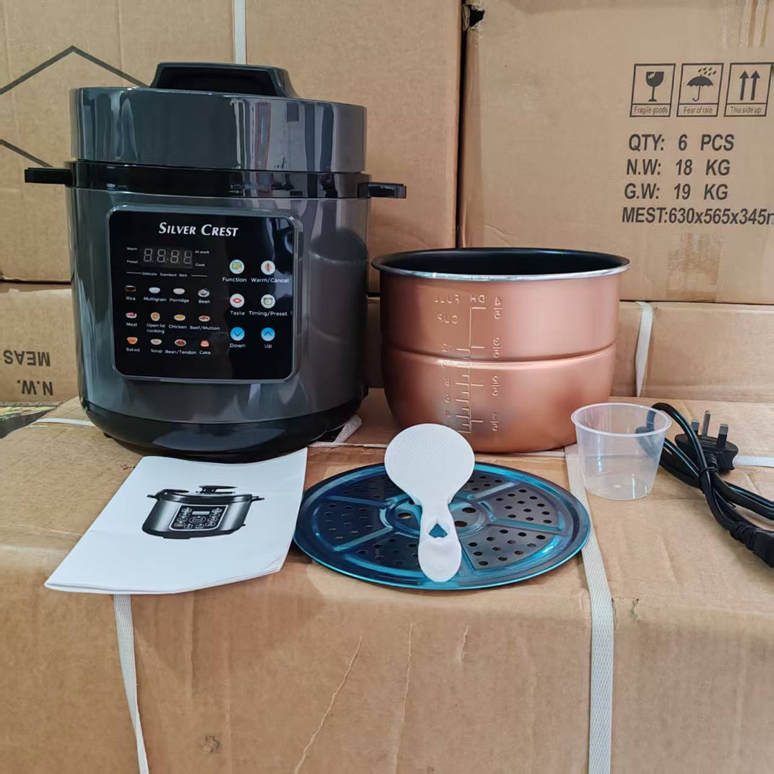 Stew 6L Automatic Electric Pressure Cooker