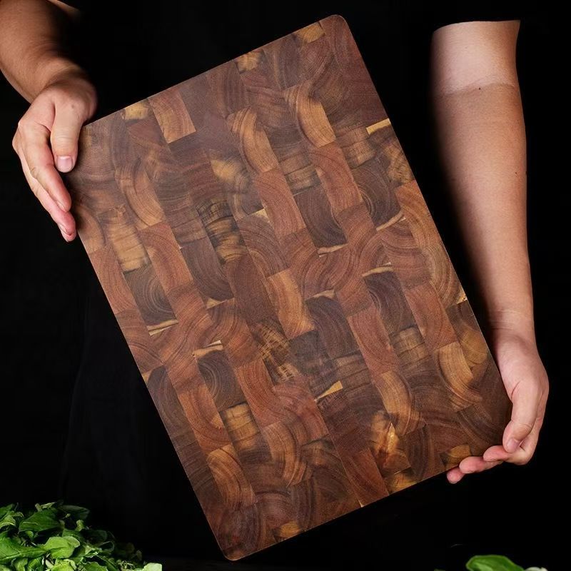Acacia Mangium Chessboard Grid Cutting Board