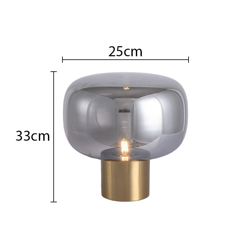 Creative Metal Bedroom Bedside Table Lamp