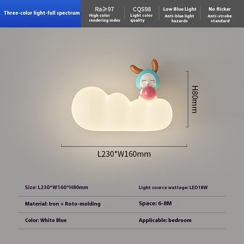 Children’s Room Cloud Wall Decorative Creative Lamp