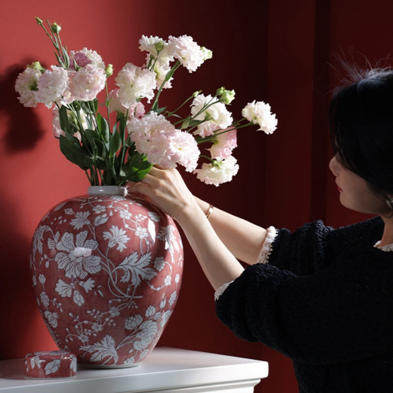 Mantingfang Hongdai Yu Meiren Series Vases For The Home
