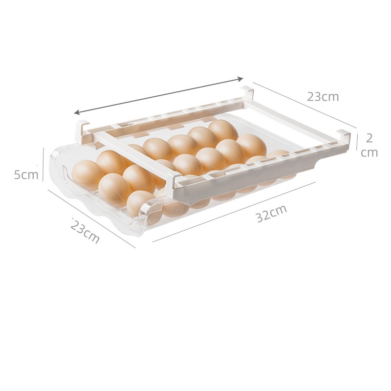 Adjustable Kitchen Refrigerator Storage Rack