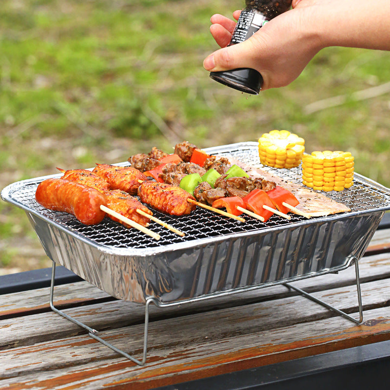 Household Portable Barbecue Grill Small BBQ Charcoal Grill