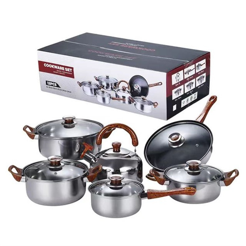 Pot Soup Pot Frying Pan With Kettle