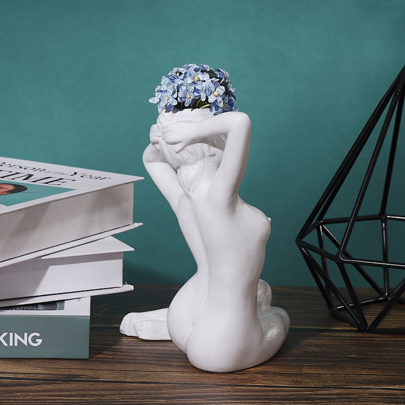 Nordic Ceramic Sculpture Garden Home Decor