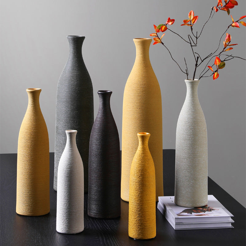Creative Ceramic Vase Dried Flower Ornaments
