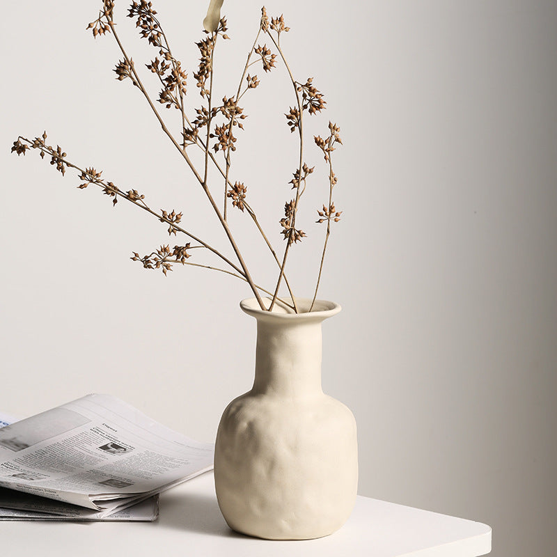 Scandinavian Style Simple Ceramic Vases Ornaments