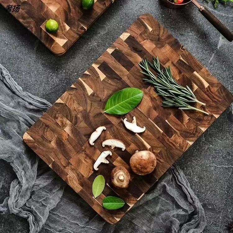 Acacia Mangium Chessboard Grid Cutting Board