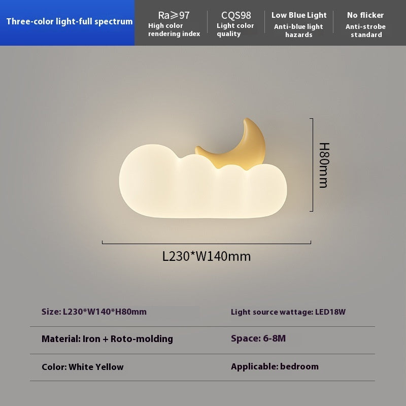 Children’s Room Cloud Wall Decorative Creative Lamp