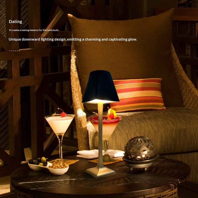 Creative Dimmable Rechargeable Decorative Table Desk Lamp