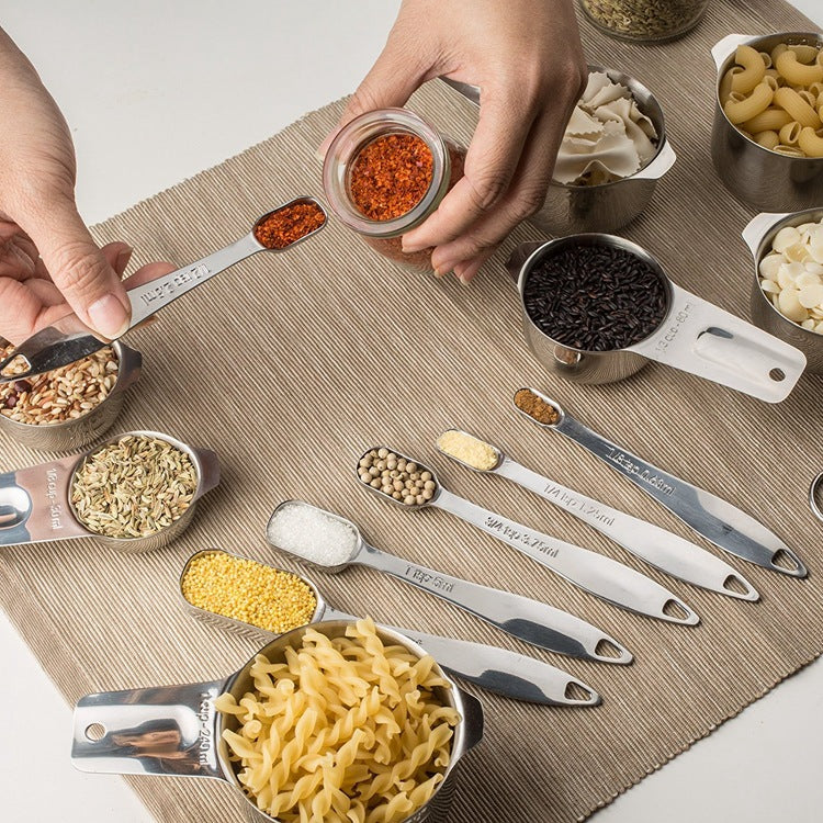 Stainless Steel Measuring Cup Spoon