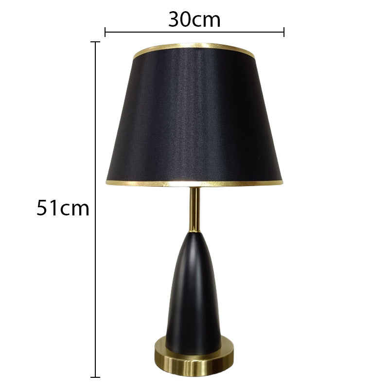 Creative Metal Bedroom Bedside Table Lamp