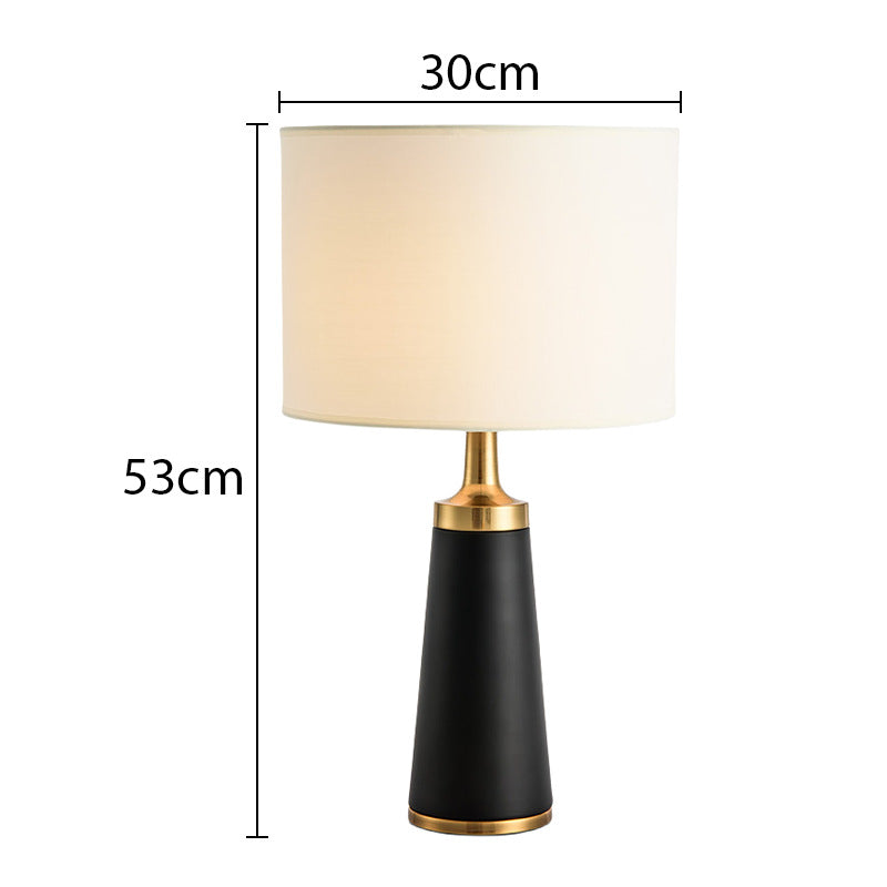 Creative Metal Bedroom Bedside Table Lamp