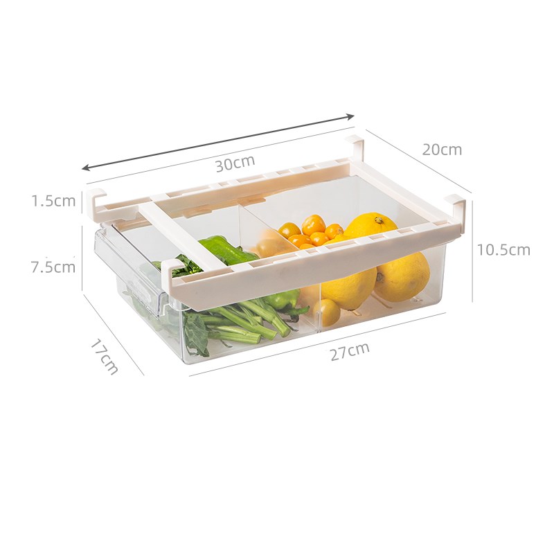 Adjustable Kitchen Refrigerator Storage Rack
