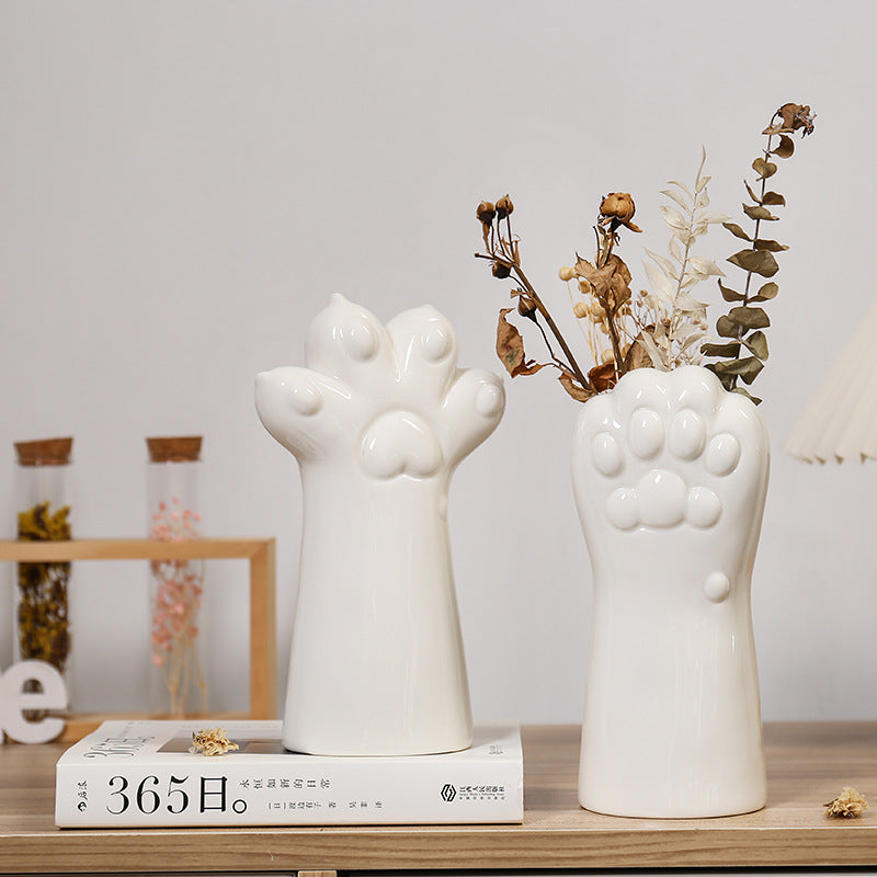 Simple Ceramic Living Room Flower Arrangement Vases