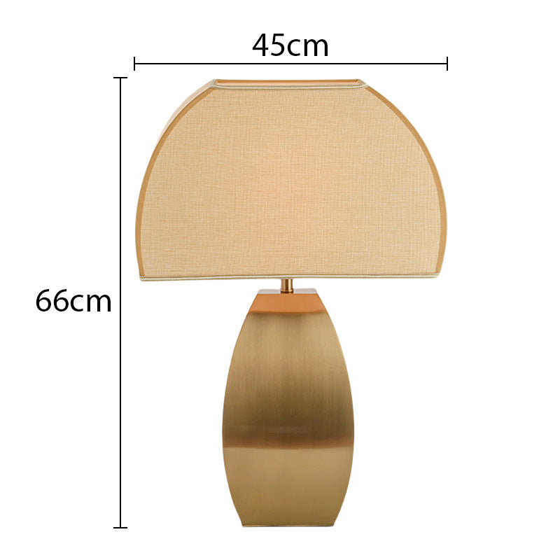 Creative Metal Bedroom Bedside Table Lamp