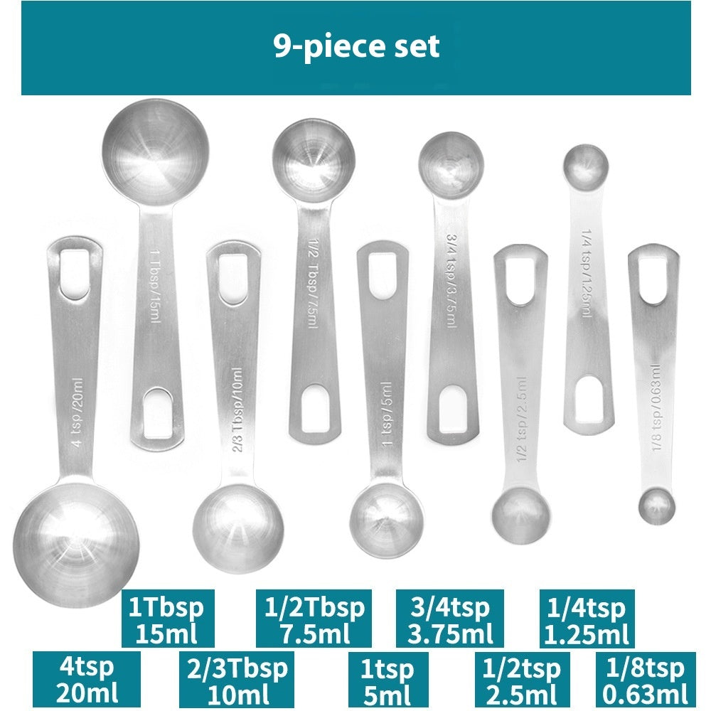 Stainless Steel Measuring Spoon Set