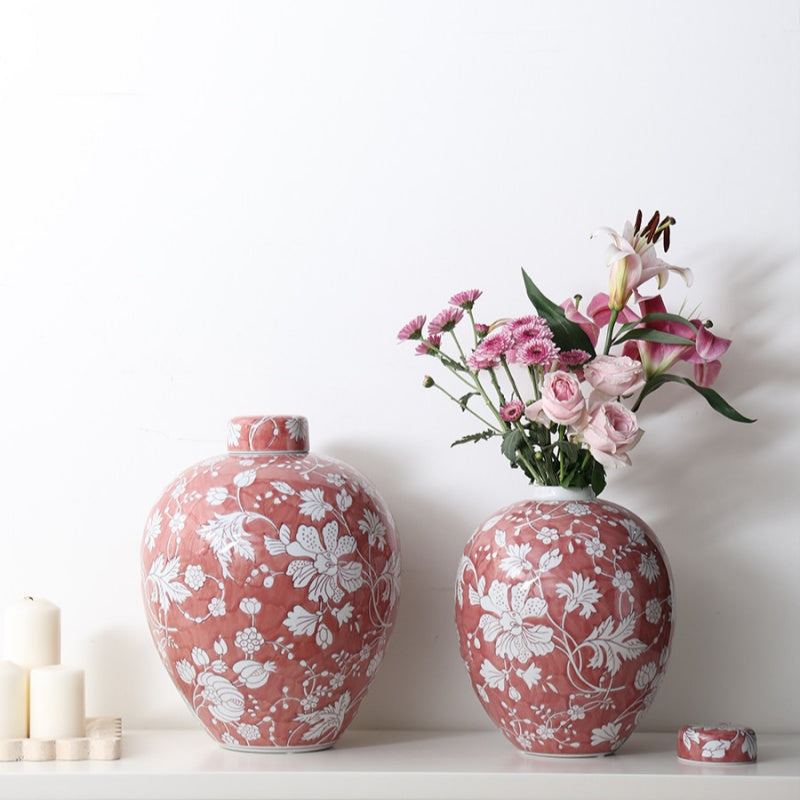 Mantingfang Hongdai Yu Meiren Series Vases For The Home