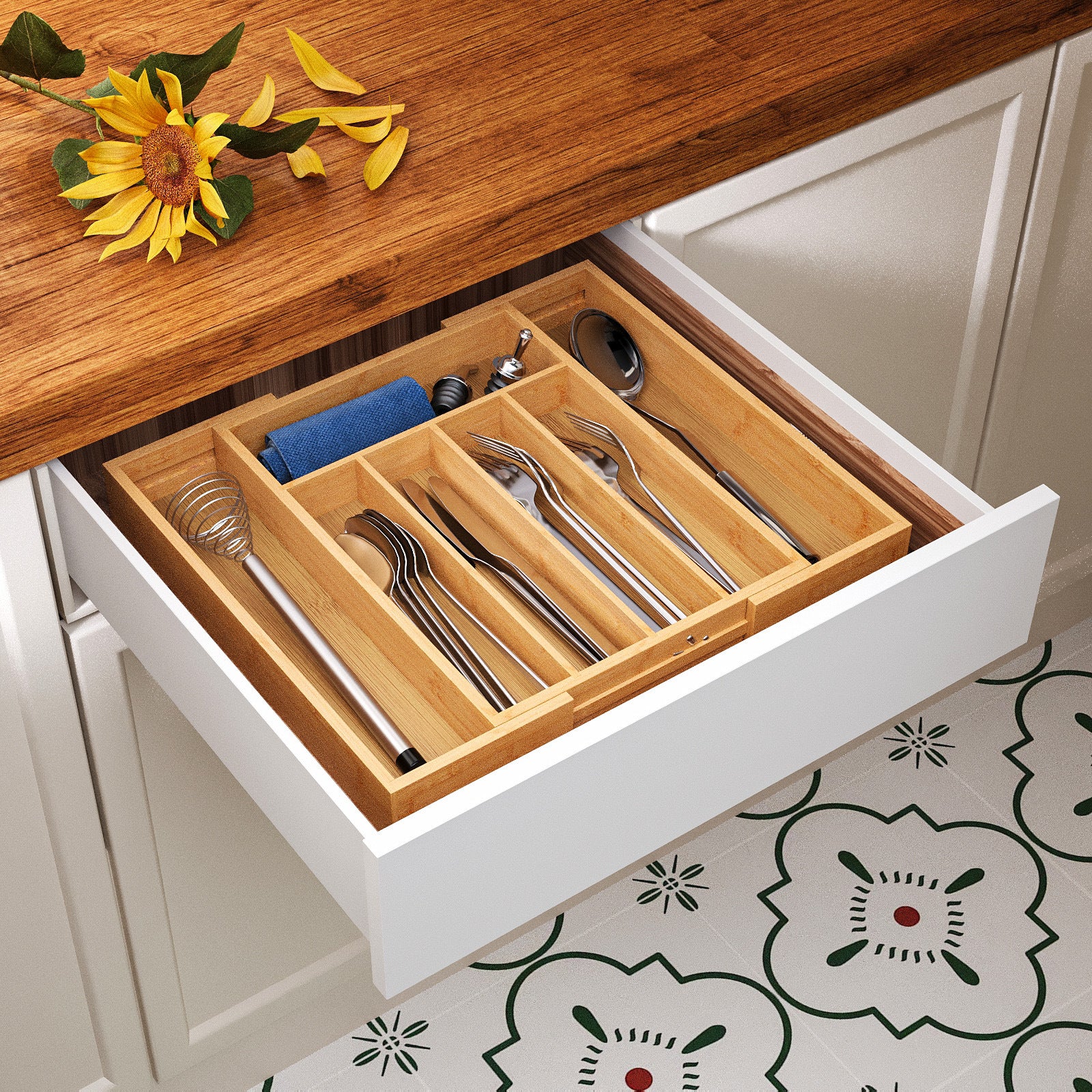 Kitchen Utensils Pull-out Retractable Tool Organizer