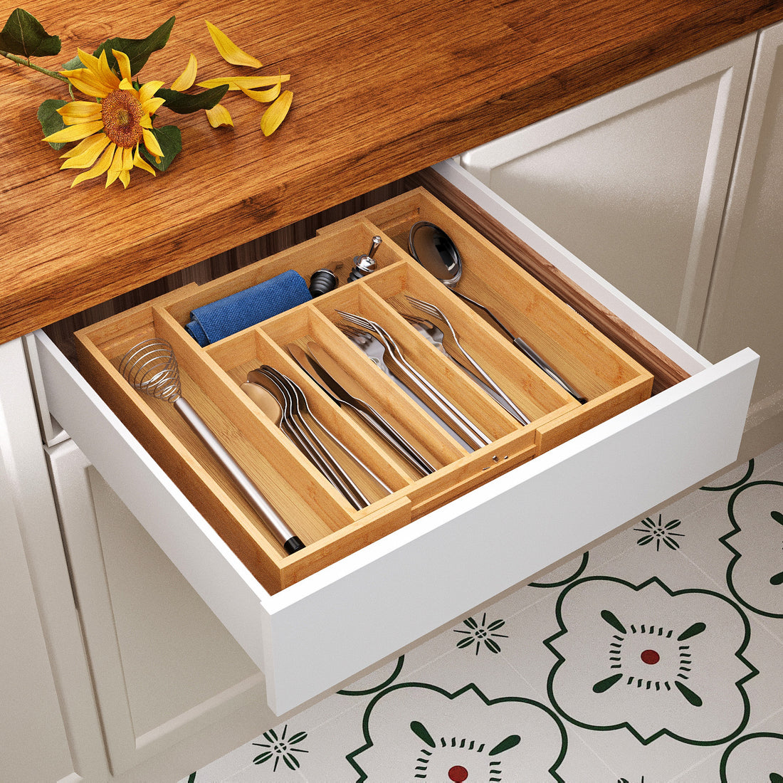 Kitchen Utensils Pull-out Retractable Tool Organizer