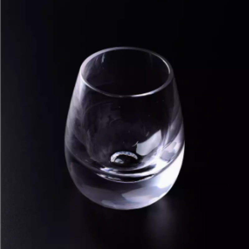 Chuyun Hand Carved Wine Glass, Whiskey Glass