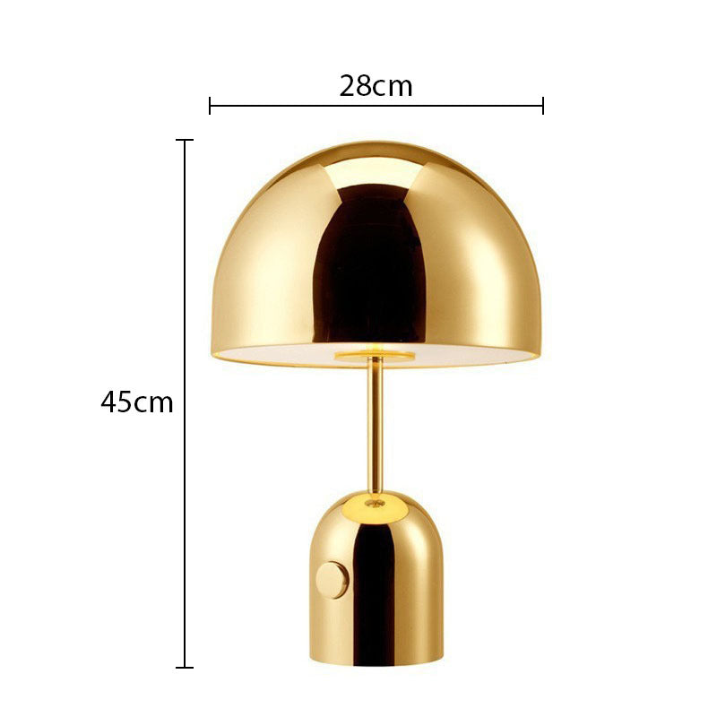 Creative Metal Bedroom Bedside Table Lamp